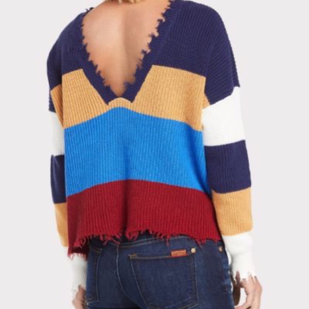 FATE - COLOR BLOCKED SWEATER